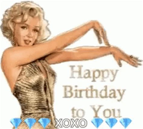 Marilyn Monroe Happy Birthday GIF - MarilynMonroe HappyBirthday ...