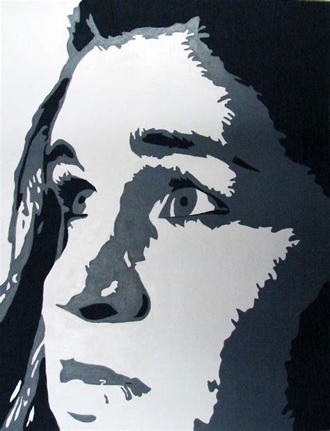 art studio  portrait posterization