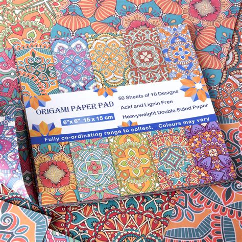 snapklikcom origami paper kit double sided  sheets  colors
