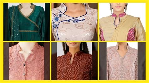 Trendy and Fashionable Collar Neck Design for Kurti - Hunar Online