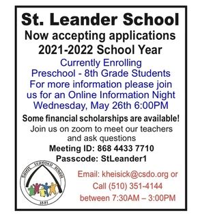 St. Leander School - We Make a World of Difference! | San Leandro, CA