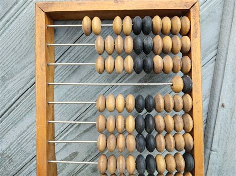 Large Abacus Wooden Abacus Frame Russian Abacus Retro Wall - Etsy