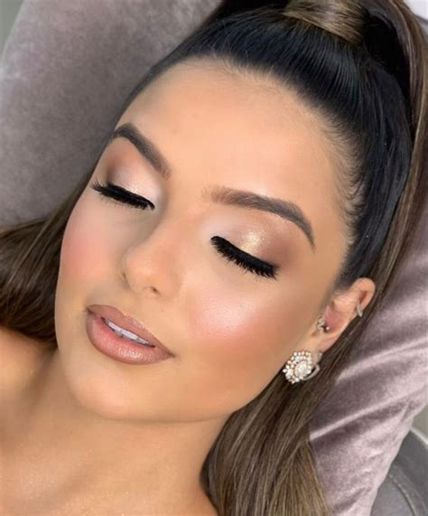 Maquiagem Simples Para Casamento De Dia - 23 Ideias de Maquiagem para Casamento Dia: Brilhe Natural do 'Sim' ao ...