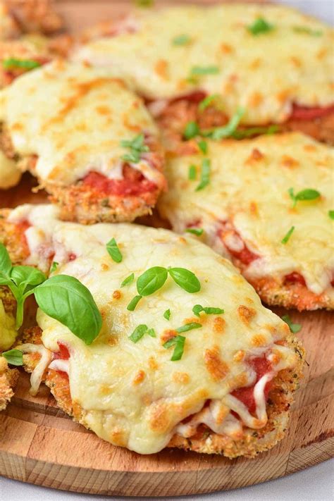 Air Fryer Chicken Parmesan In 12 Minutes - The Big Man's World