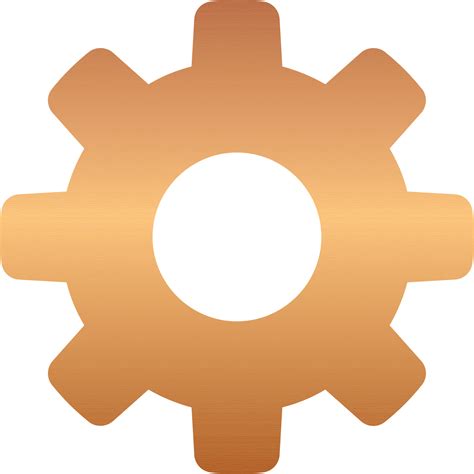 Bronze Settings Icon 11947147 PNG