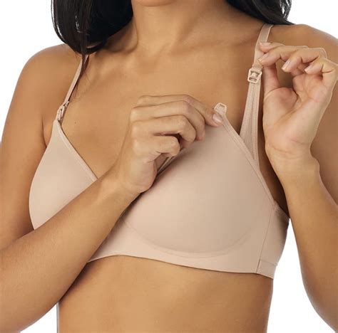 Microfiber Wireless Nursing Bra with Padded Cups | Little Black Box