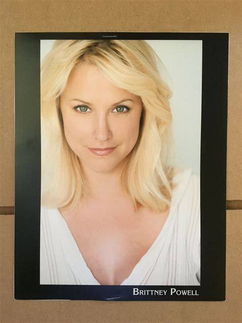 Brittney Powell #1 original talent agency headshot photo with credits