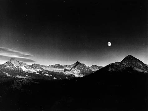 Autumn Moon (Ansel Adams, 1948) – In Bloom