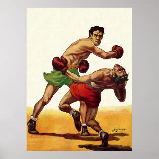 Vintage Boxing Posters | Zazzle.co.uk