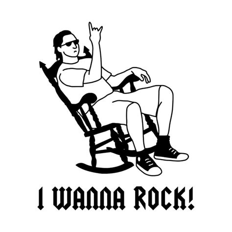 wanna rock funny  shirt teepublic