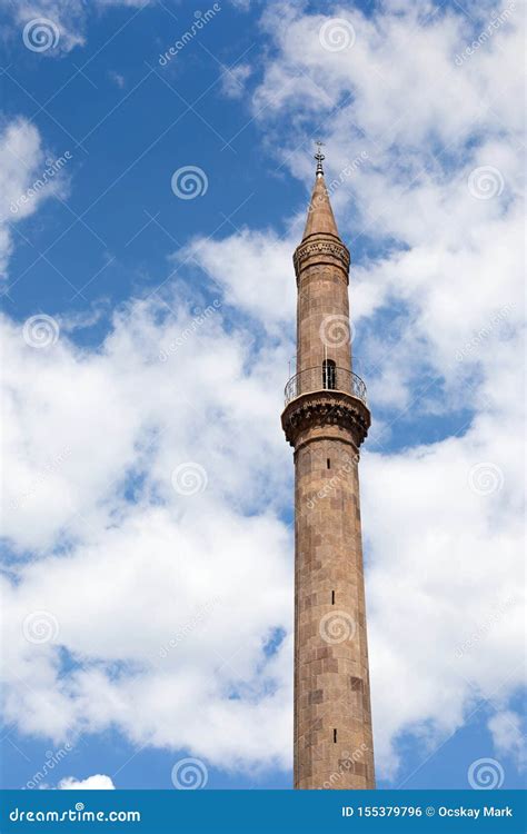 Minaret in Eger stock photo. Image of building, ancient - 155379796