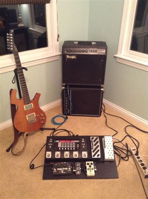 My guitar rig. | Music guitar, Guitar rig, Guitar