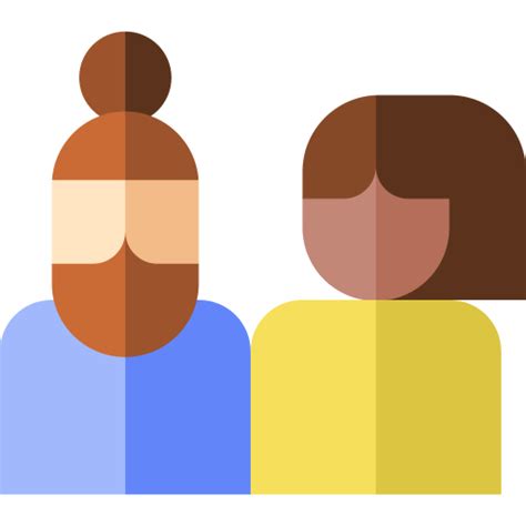 Parents Basic Straight Flat icon