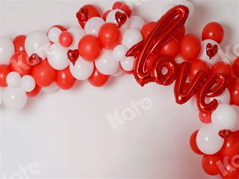 Kate Valentine's Day Balloon Arch Backdrop for Photography – Katebackdrop