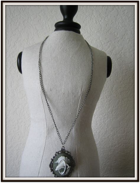 Oval Dolphin Pendant On Antique Silver Chain Necklace - Jewelry By Five