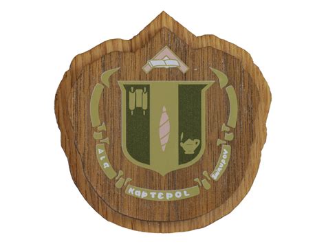 delta zeta wooden crest shopgreeklife