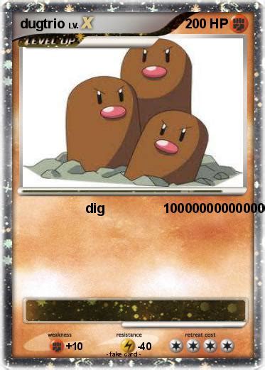 Pokémon dugtrio 61 61 - dig 1000000000000000000000000000000 - My ...