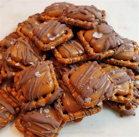 Caramel pretzels mini butter toffee pretzels – Artofit