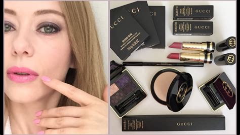 GUCCI * тени * пудра *помады* карандаш для глаз * - YouTube
