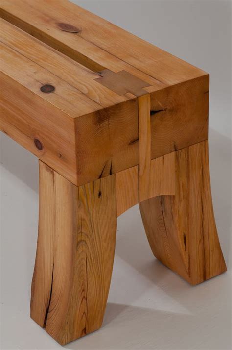 Stonehouse Woodworking » Blog Archive » Pine Timber Bench ...