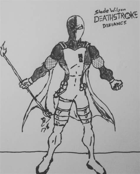 Slade Wilson, Deathstroke by 7Chaos13 on DeviantArt