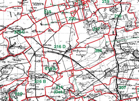 GENUKI: Map of Rowley Parish, East Riding of Yorkshire, England