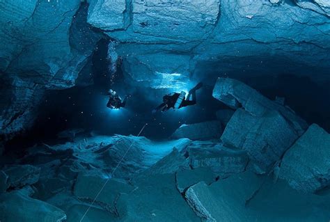 Orda Cave: World's Longest Underwater Gypsum Cave in Russia | Amusing ...