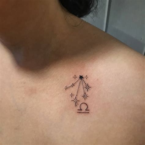 simple libra tattoo ideas  females elegant designs   style