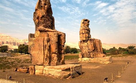 Colossi of Memnon - The two massive statues of Amenhotep III