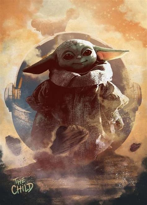 The Mandalorian Poster Star Wars Poster Grogu Posters - Etsy