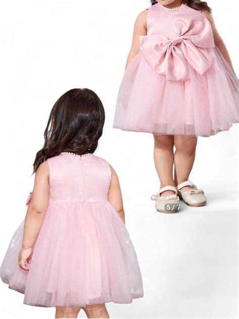 Baby pink formal girl formal dress – SundazeBelize