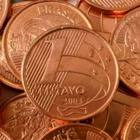 1 Milhão De Moedas De 1 Centavo - Moedas de 1 Centavo para Coleção | Shopee Brasil
