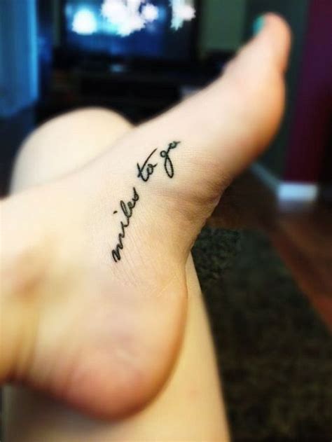 Tattoos For Side Of Foot