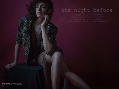 THE NIGHT BEFORE on Behance