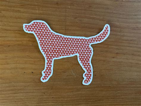 Heart Dog Sticker