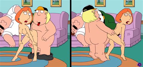 Rule 34 - bent over breasts cheating wife chris griffin couch ...