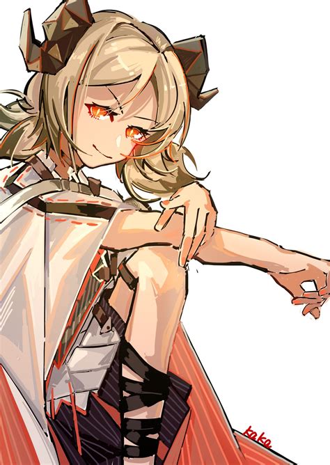 Ifrit (Arknights) Image by Awakeningdog #3729408 - Zerochan Anime Image