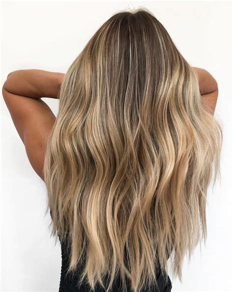 Golden Blonde Highlights On Dirty Blonde Hair