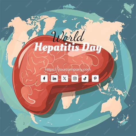 Premium PSD | Liver as a map awareness