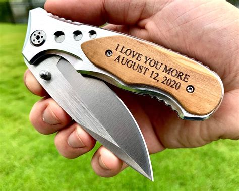 Custom Pocket Knife Engraved Pocket Knife Personalized Pocket - Etsy