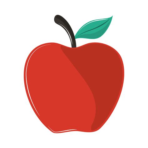 apple fruit icon 4229473 Vector Art at Vecteezy