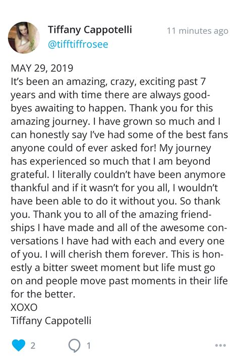 overview for Tiffany-Cappotelli