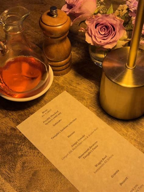 menu  restaurant  neutral bay