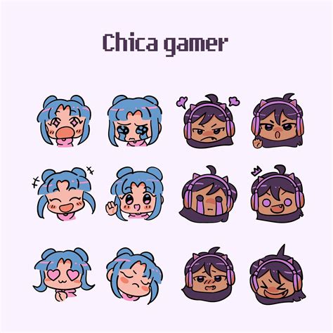 Plantillas de emotes para Twitch gratis para editar | Canva