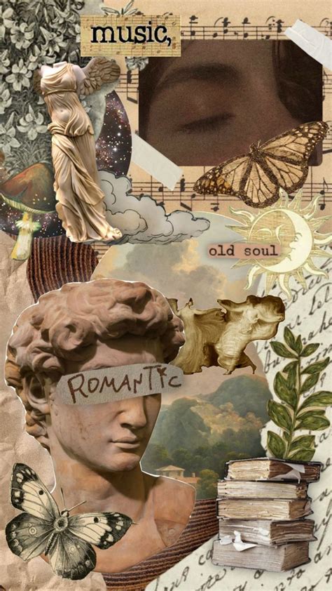 Beautiful Vintage Aesthetic Collage