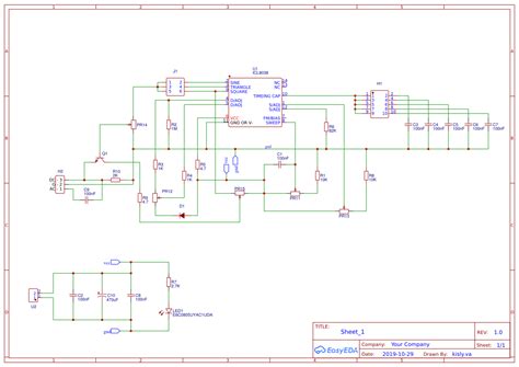 ICL8038 Board 1 - EasyEDA