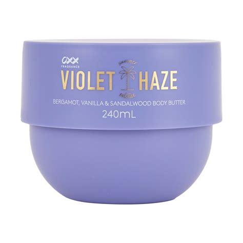 OXX Fragrance Violet Haze Summer Solstice Body Butter 240ml - Bergamot