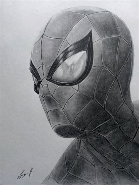 Spiderman pencil by morkedin on DeviantArt