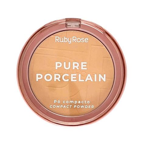 Po Compacto Ruby Rose - Pó compacto Pure Porcelain - Ruby Rose
