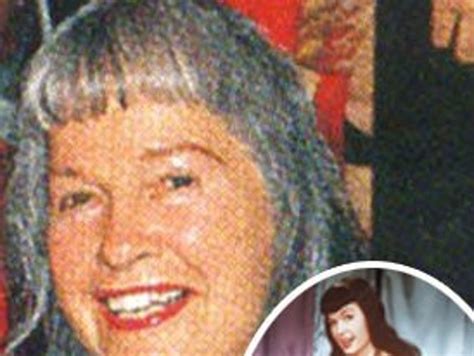 Bettie Page Last Photo